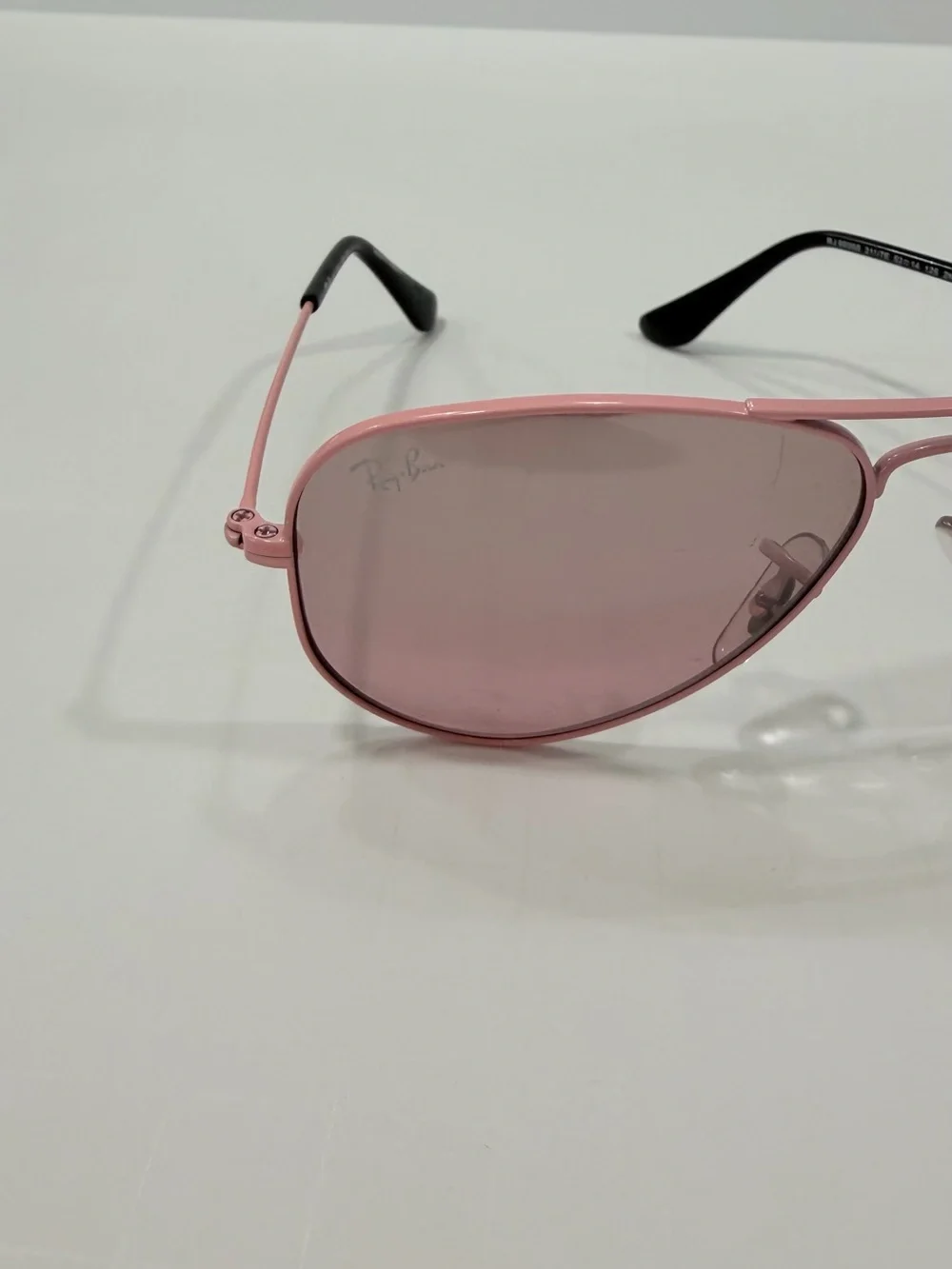 Ray-Ban Pink Aviator Sunglasses for Kids